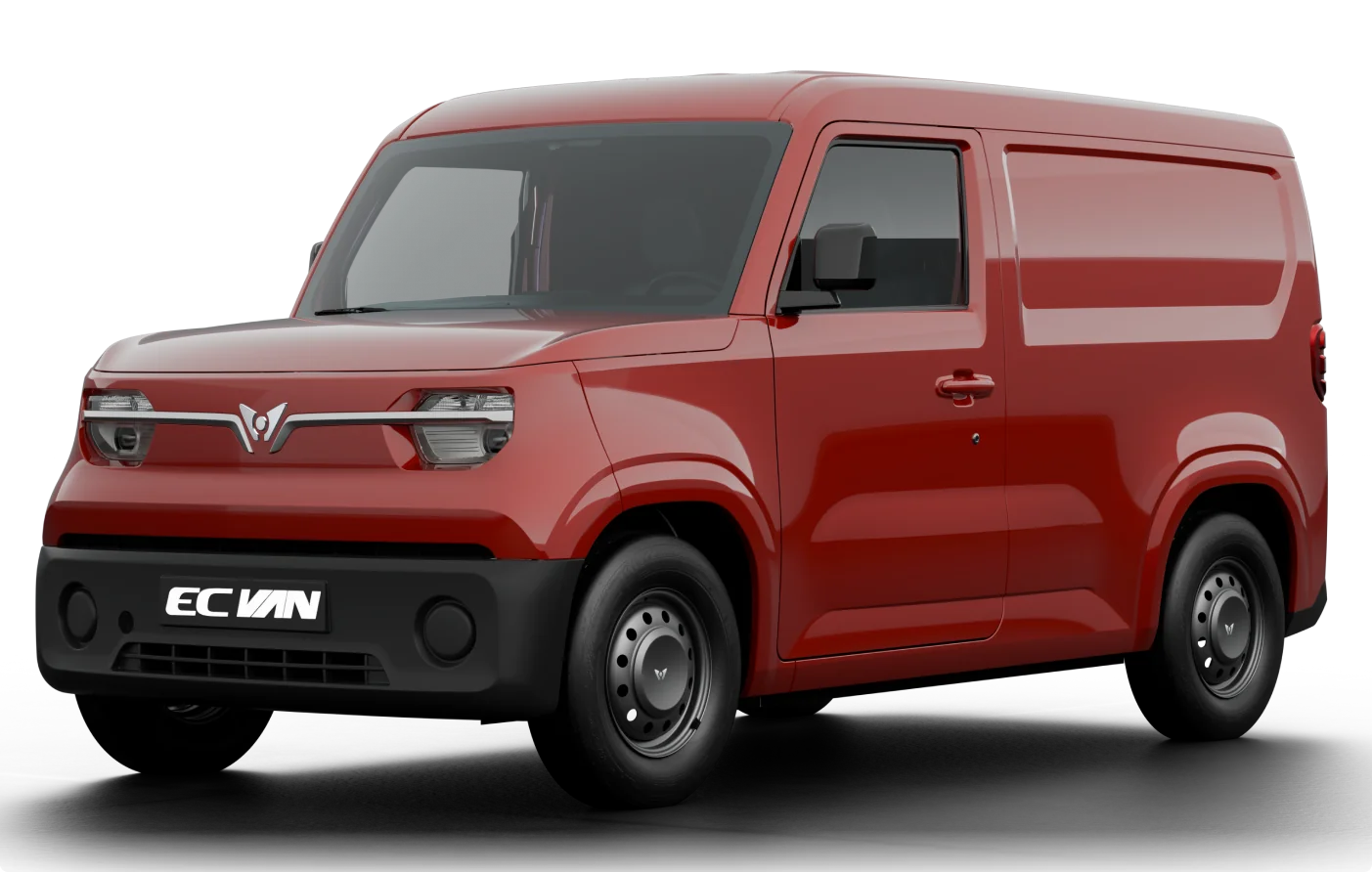 VinFast EC Van màu đỏ Solar Ruby