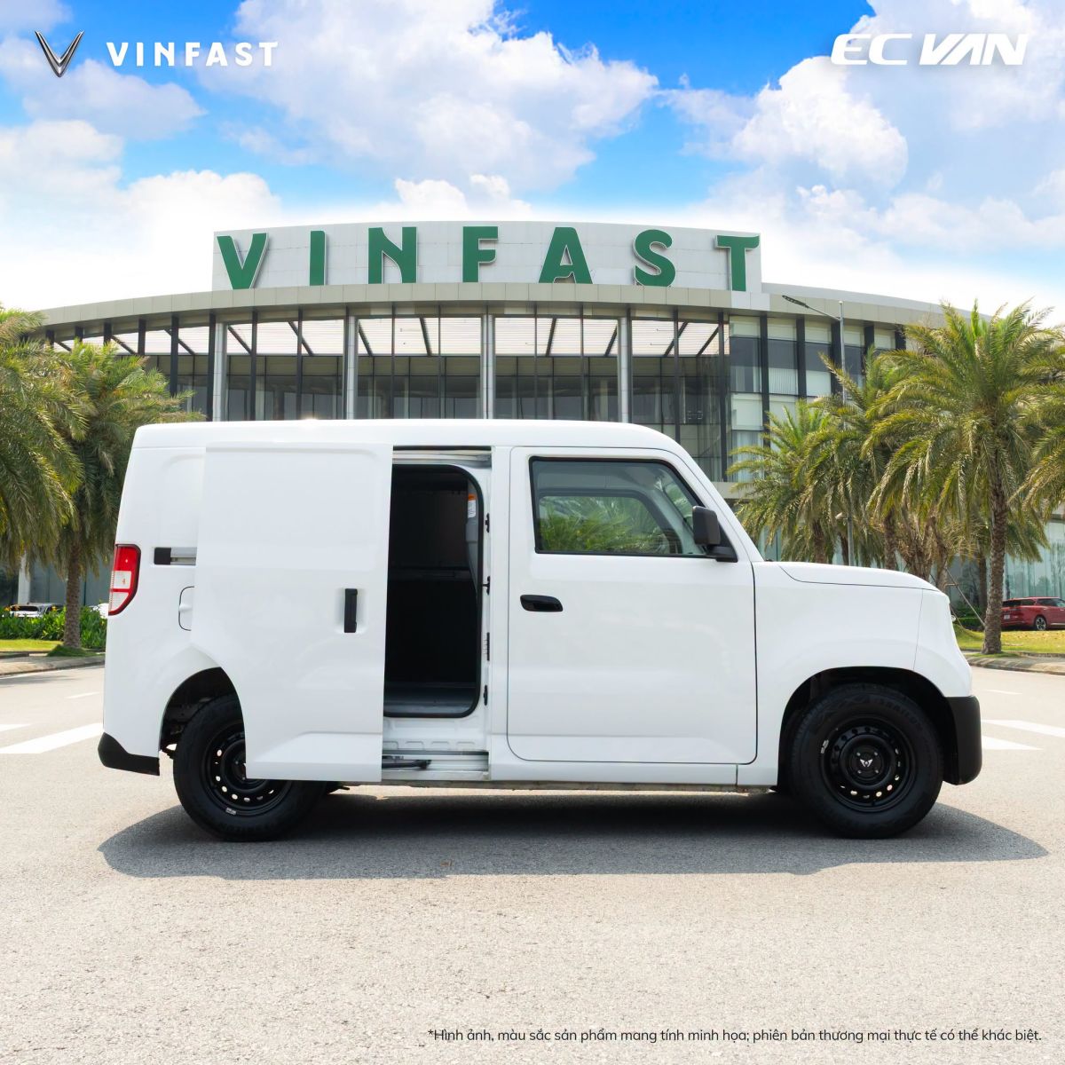 Chi tiết ngoại thất VinFast EC Van