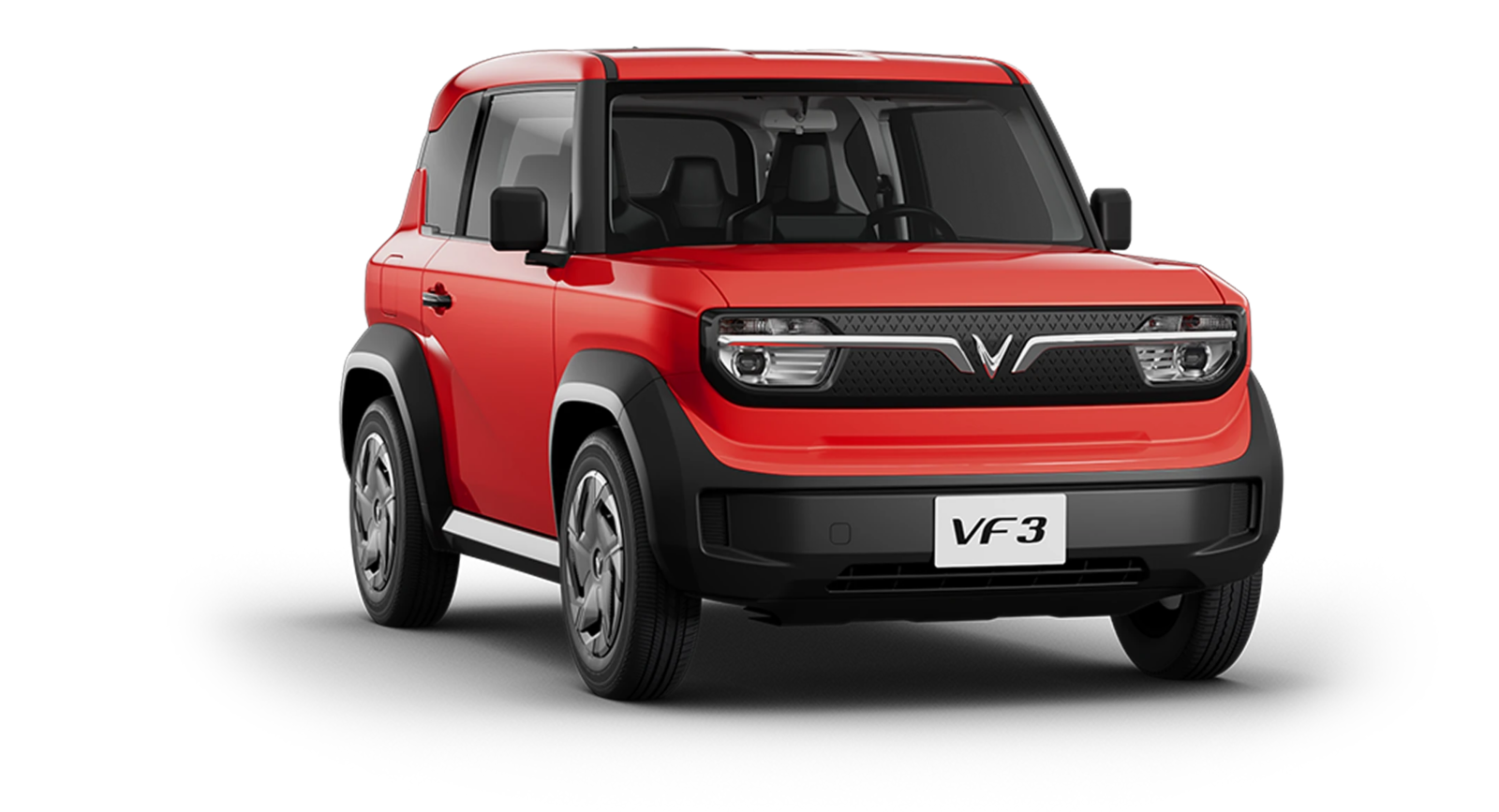 VinFast VF3 màu đỏ Solar Ruby