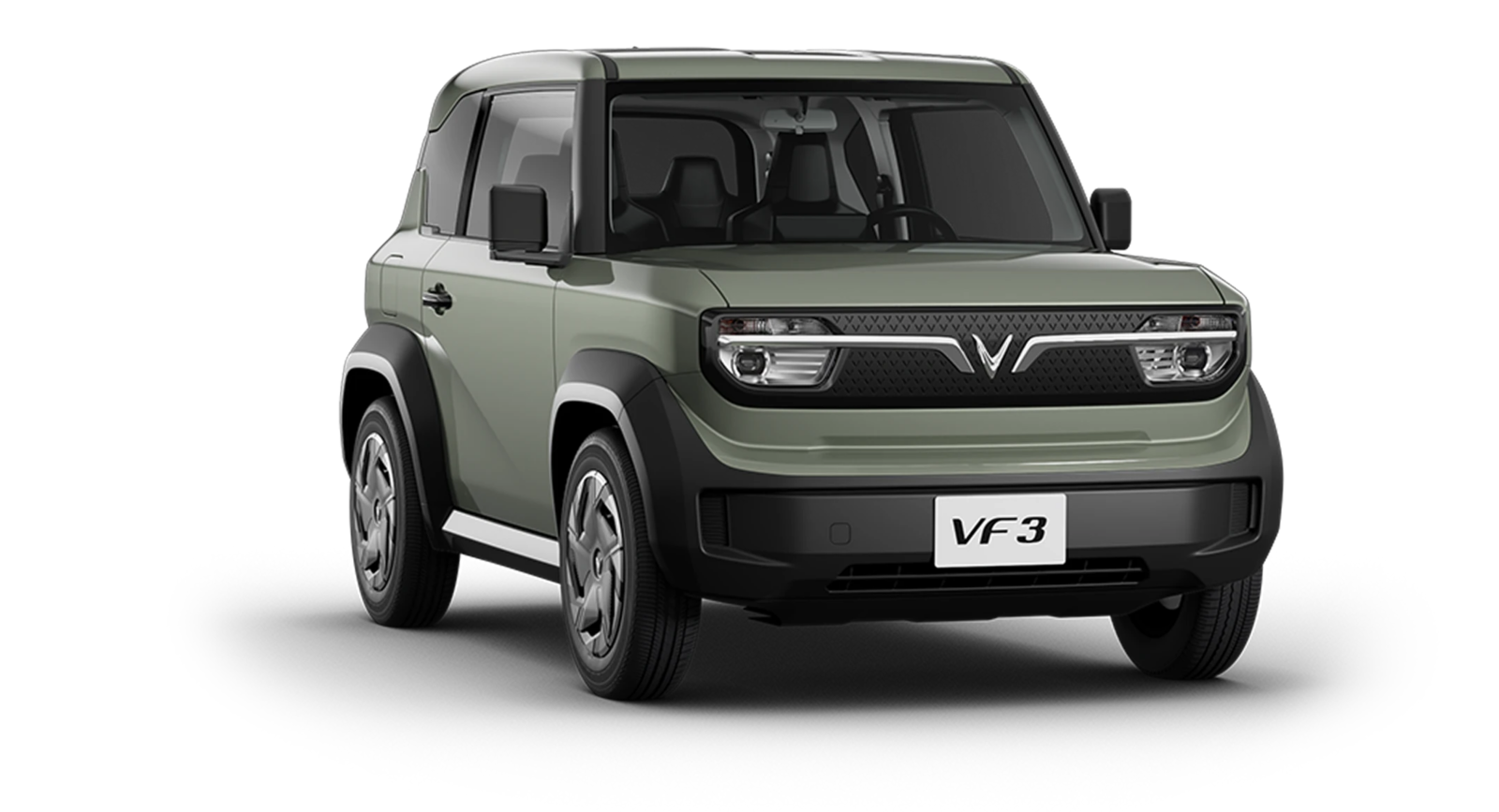 VinFast VF3 màu xanh lá nhạt Urban Mint