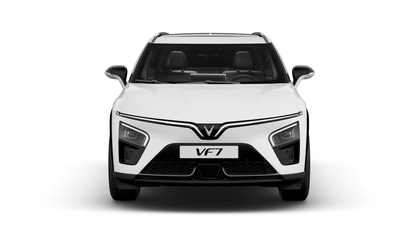 Thiết kế đầu xe VinFast VF 7 nhìn chính diện