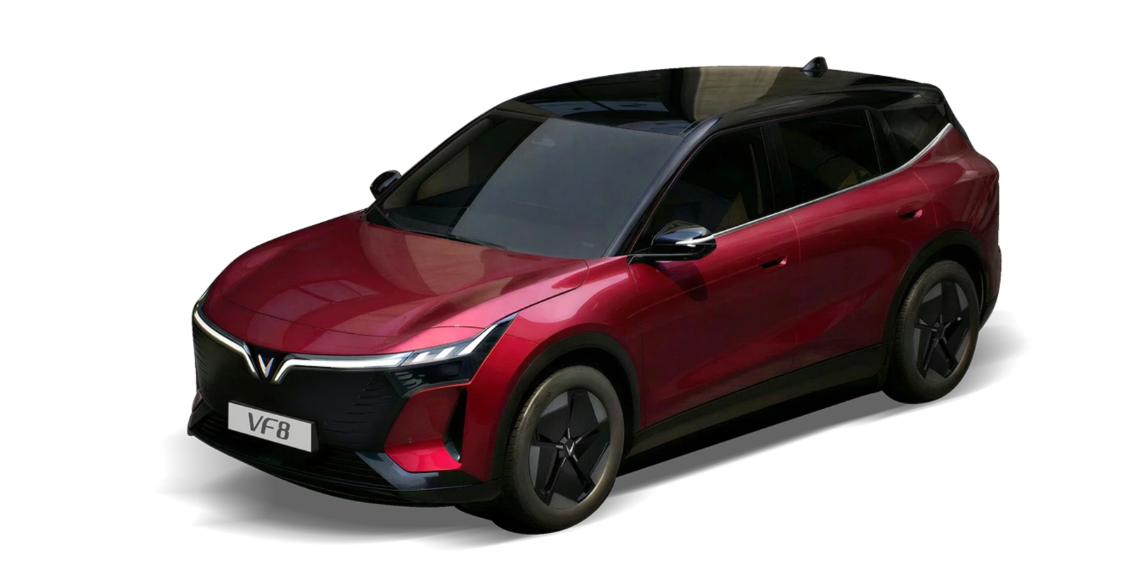 VF 8 All New màu đỏ phối nóc tương phản