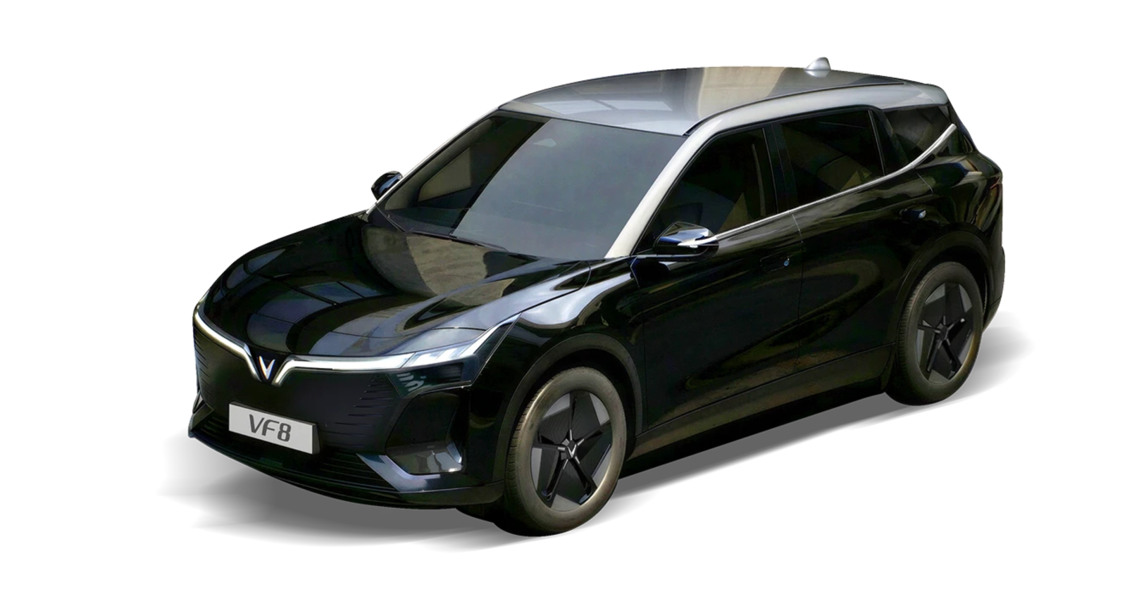VF 8 All New màu đen phối nóc tương phản