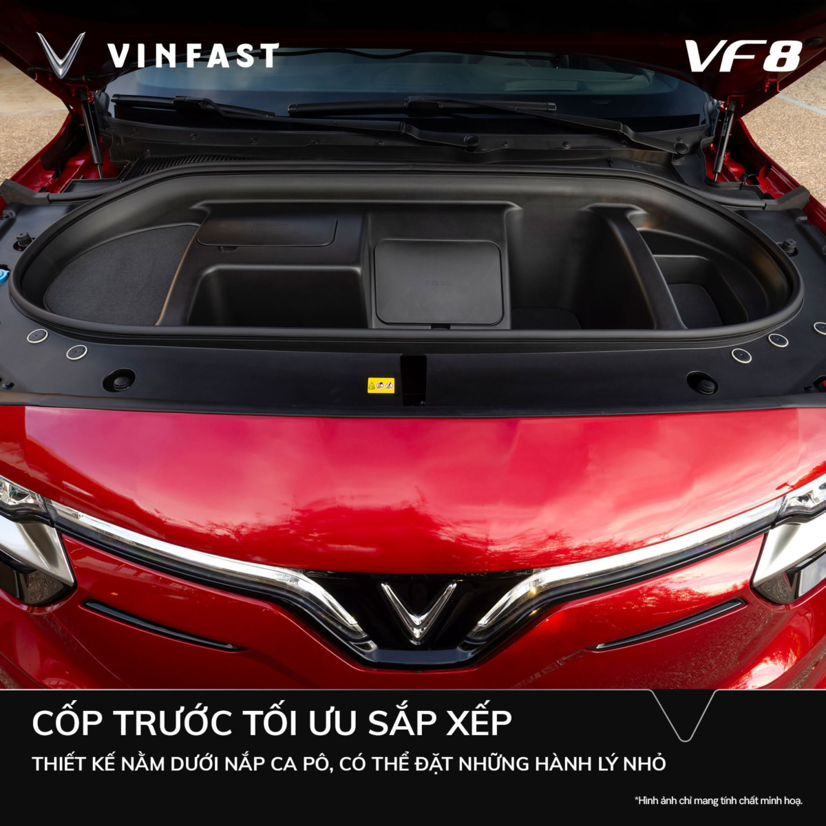 Thiết kế đầu xe và hệ thống đèn LED VinFast VF 8