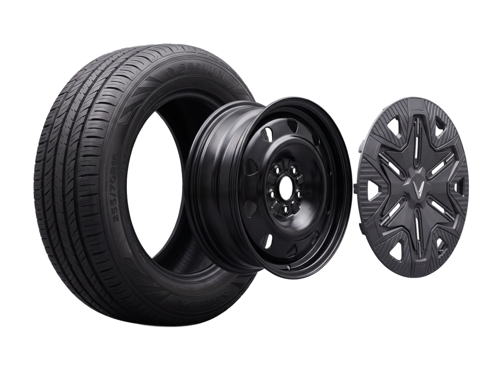 Bộ mâm và lốp 18 inch VinFast VF Wild